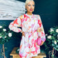 Ciara Detailed Mini Dress Floral White