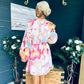 Ciara Detailed Mini Dress Floral White