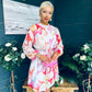 Ciara Detailed Mini Dress Floral White
