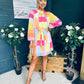 Ciara Detailed Mini Dress Multi