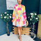 Ciara Detailed Mini Dress Multi