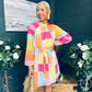 Ciara Detailed Mini Dress Multi
