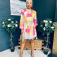 Ciara Detailed Mini Dress Multi