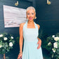 Keelin Halterneck Midi Dress Floral Pastel