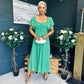 Orla Detailed Midi Dress Green