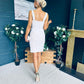 Lisa Occasion Tulle Mini Dress White