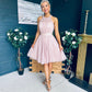 Vera Occasion Tulle Mini Dress Blush