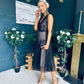 Selena Occasion Tulle Midi Dress Black Pre Order 2 Aug