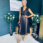 Selena Occasion Tulle Midi Dress Black Pre Order 2 Aug