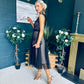 Selena Occasion Tulle Midi Dress Black Pre Order 2 Aug