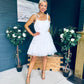 Melissa Occasion Tulle Mini Dress White