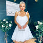 Melissa Occasion Tulle Mini Dress White