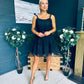 Melissa Occasion Tulle Mini Dress Black