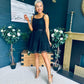 Melissa Occasion Tulle Mini Dress Black