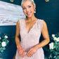 Kari Occasion Tulle Midi Dress Blush