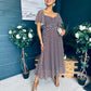 Aoibhe Detailed Midi Dress Coco Polka S