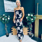 Clarice Detailed Occasion Dress Black/Gold