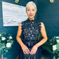 Annabelle Occasion Tulle Midi Dress Black
