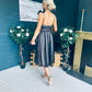 Dolly Occasion Tulle Midi Dress Black