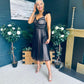 Dolly Occasion Tulle Midi Dress Black