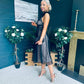Dolly Occasion Tulle Midi Dress Black