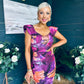 Jasmin Detailed Midi Dress Violet