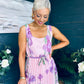 Bronagh Detailed Midi Dress Floral Pink