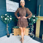 Silvia Banded Mini Dress Coco