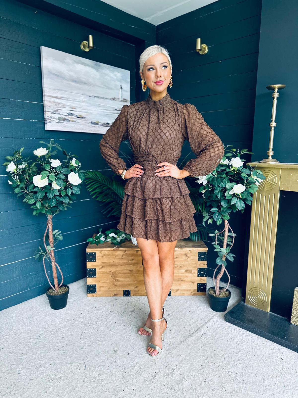 Silvia Banded Mini Dress Coco