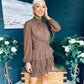 Silvia Banded Mini Dress Coco