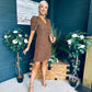 Liah Puff Sleeve Mini Dress Coco