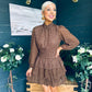 Silvia Banded Mini Dress Coco