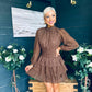 Silvia Banded Mini Dress Coco