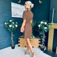 Liah Puff Sleeve Mini Dress Coco