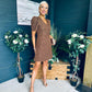 Liah Puff Sleeve Mini Dress Coco