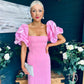 Ivy Embellished Occasion Dress Pink