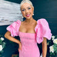 Ivy Embellished Occasion Dress Pink