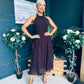 Francesca Detailed Midi Dress Coco