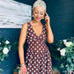 Jordyn Banded Midi Dress Coco