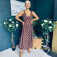 Jordyn Banded Midi Dress Coco