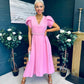 Collins Pearl Detail Occasion Dress Pwr Pink