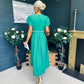 Collins Pearl Detail Occasion Dress Emerald
