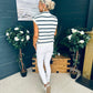 Lorna Half Zip Vest White