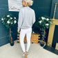 Dayton Soft Knit Jumper Grey