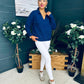 Dayton Soft Knit Jumper Navy