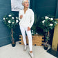 Dayton Soft Knit Jumper Cream