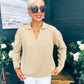 Dayton Soft Knit Jumper Beige