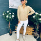 Dayton Soft Knit Jumper Beige