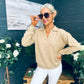Dayton Soft Knit Jumper Beige