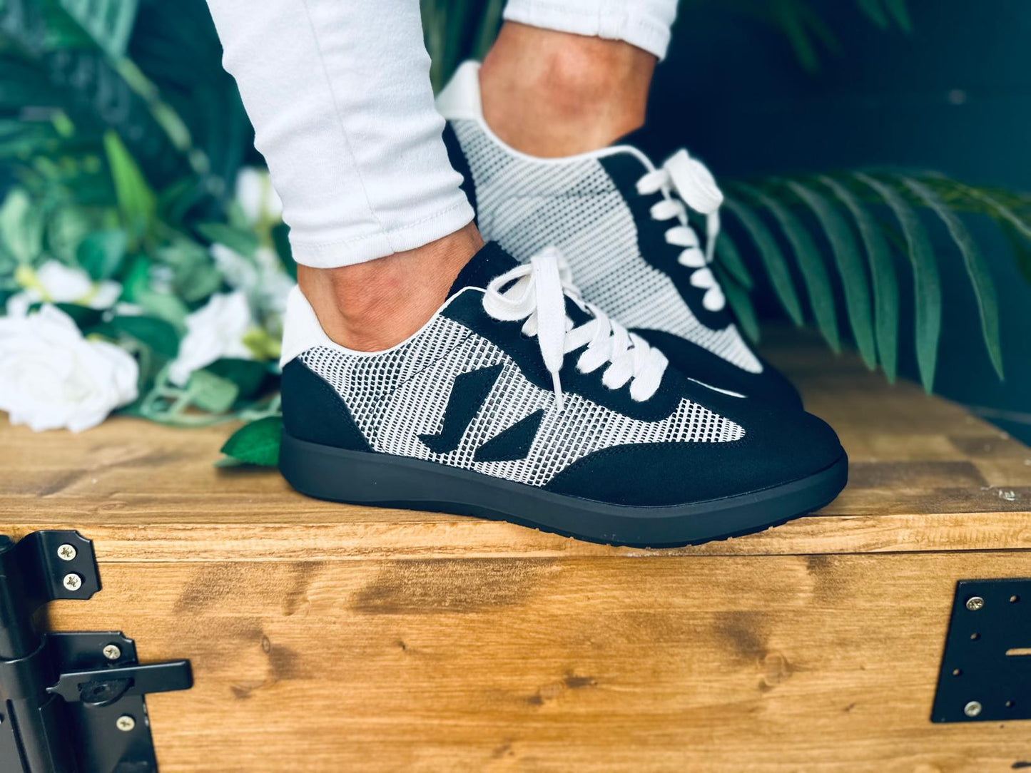 Sarah Casual Trainers Black